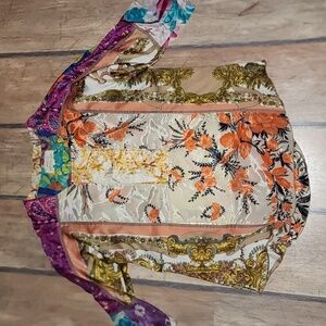 Burning torch recycled top